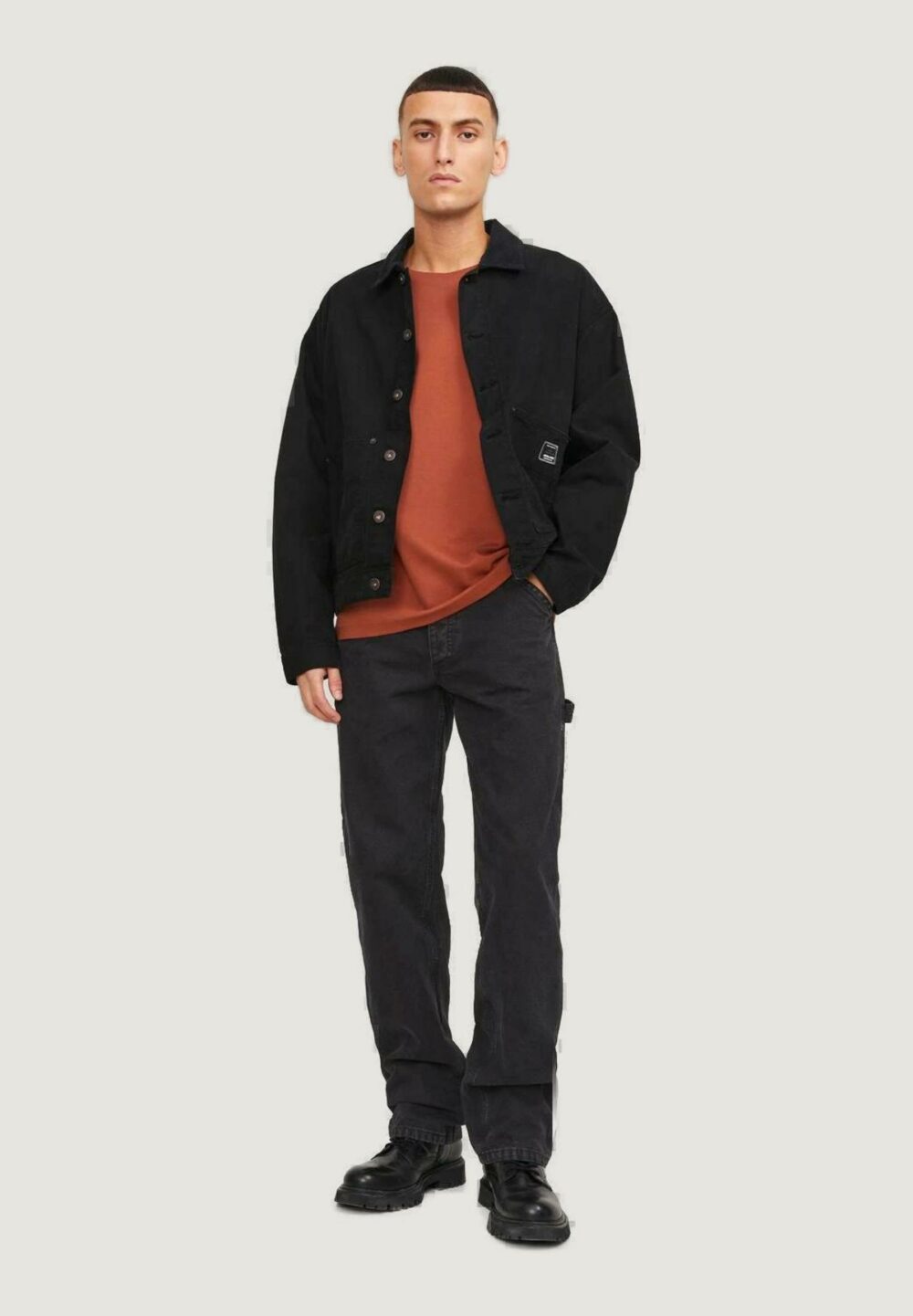Jeans Jack Jones jjieddie carpenter 050 wi noos Nero - Foto 5