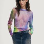 Maglia Desigual jers_bogen Lilla - Foto 1