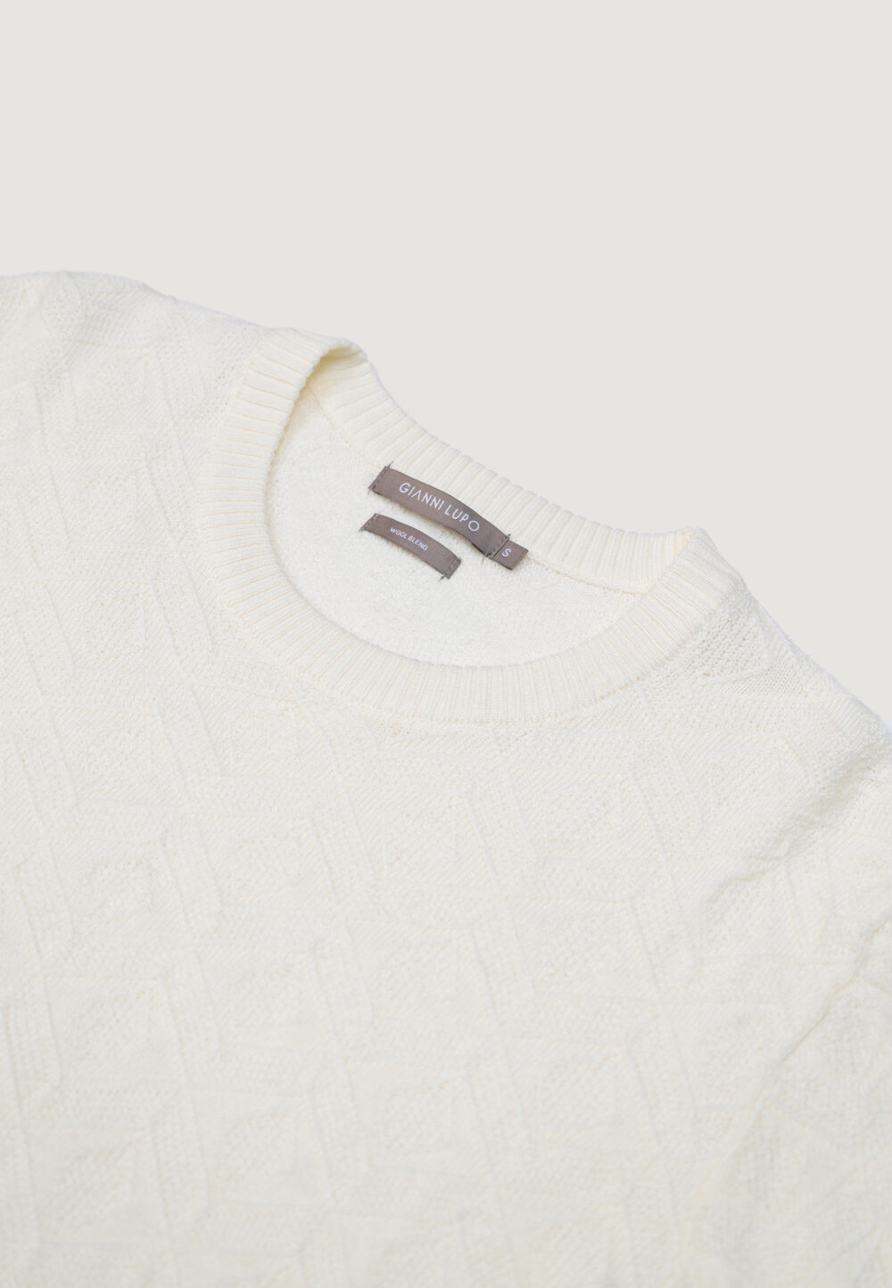 Maglia Gianni Lupo Panna - Foto 3