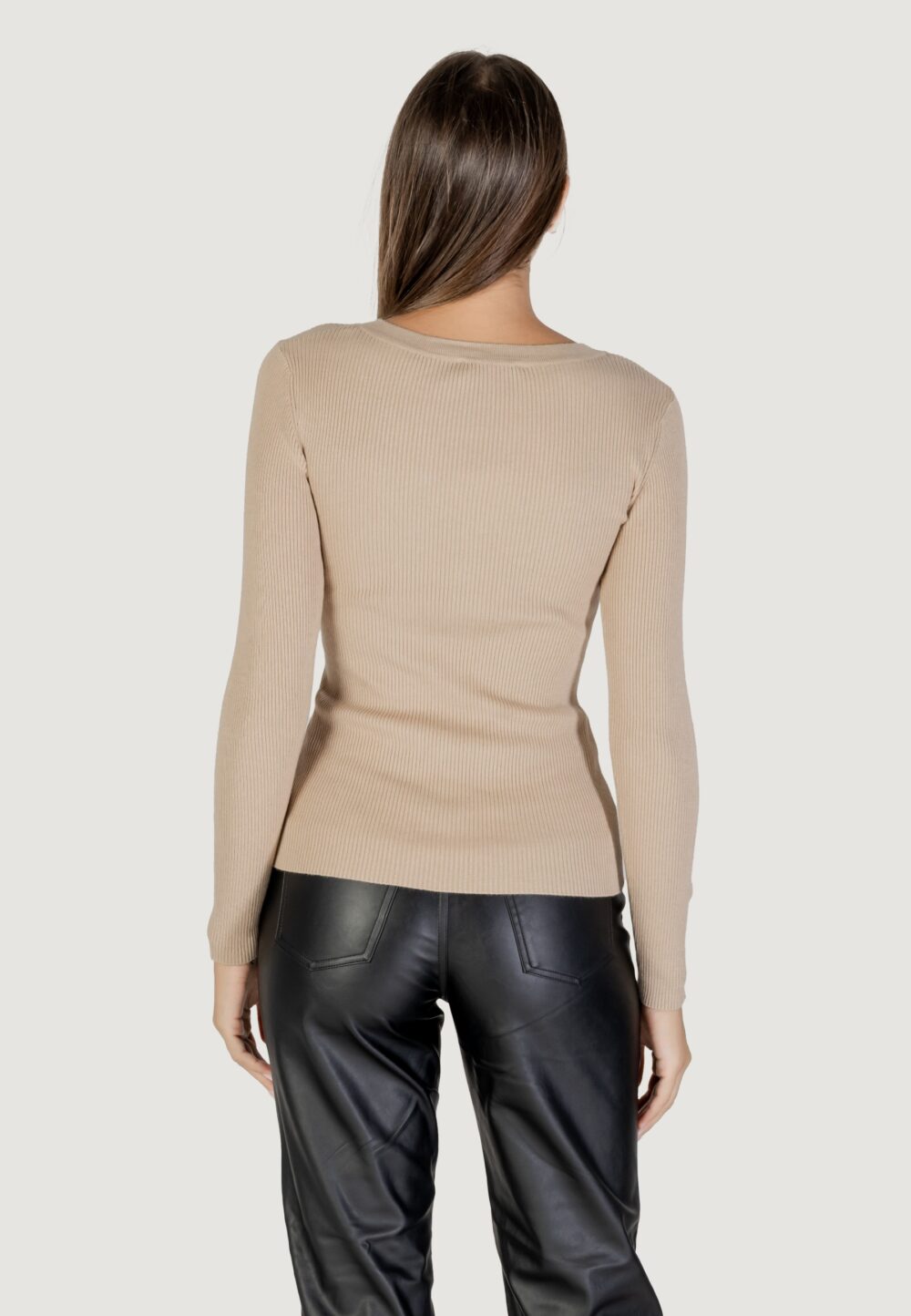 Maglia Morgan De Toi Beige - Foto 2