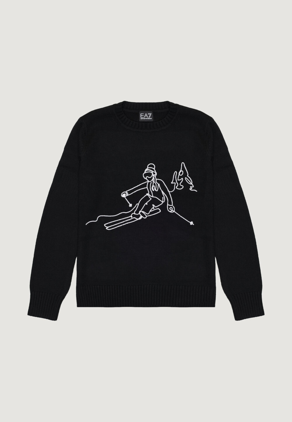 Maglione EA7 Nero - Foto 1