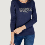 Maglione Guess ls cn reyna logo swtr Blu - Foto 1