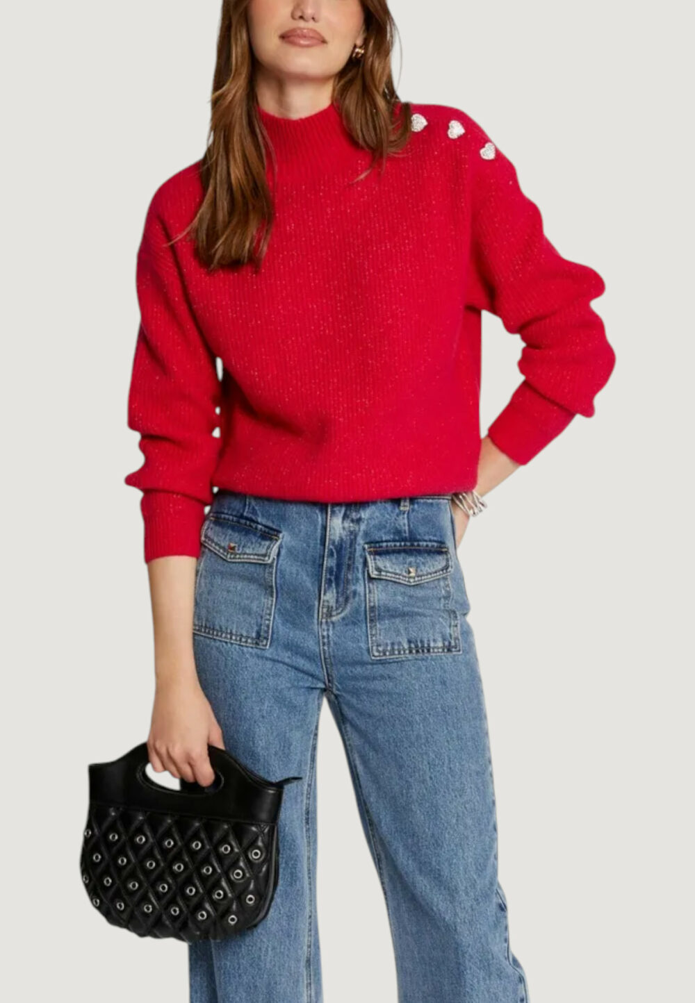 Maglione Morgan De Toi Rosso - Foto 1