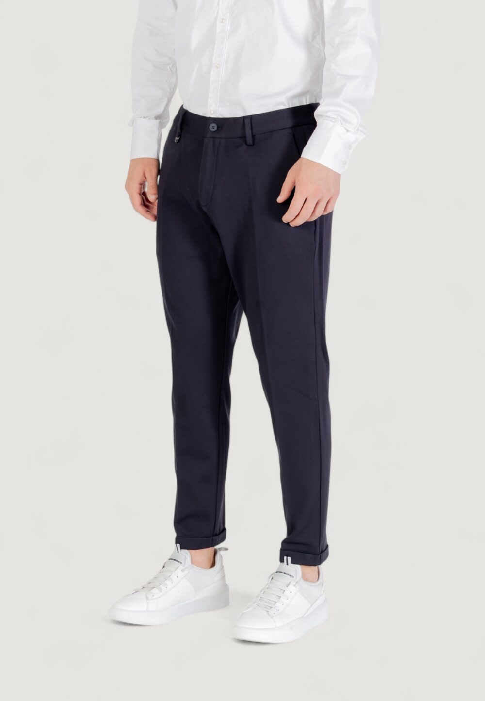 Pantaloni da completo Antony Morato ashe super skinny fit in twill Blu - Foto 3