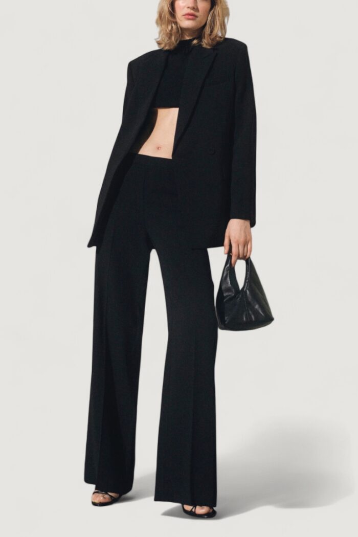 Pantaloni a palazzo Mango  Nero