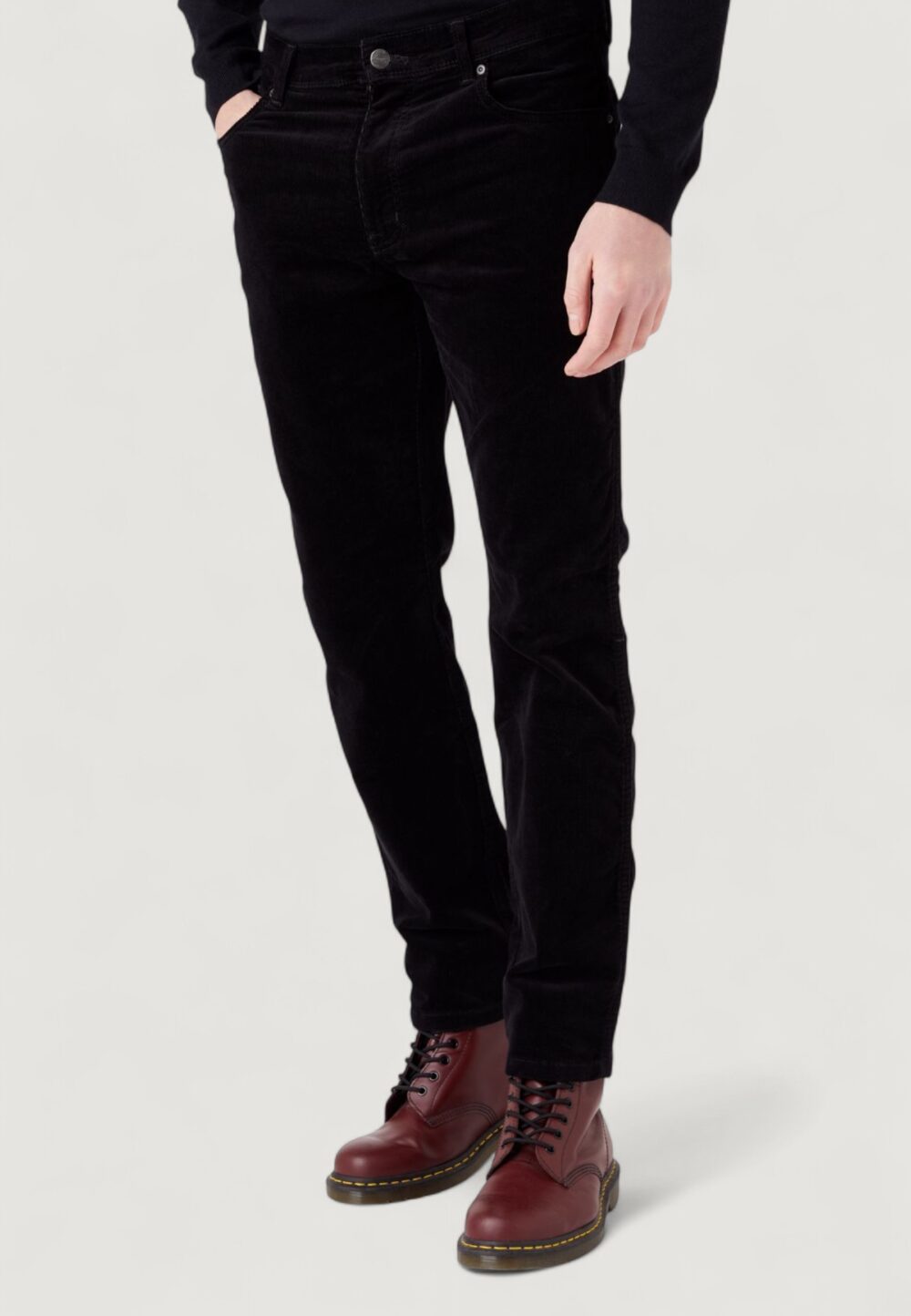 Pantaloni slim WRANGLER texas slim Nero - Foto 1