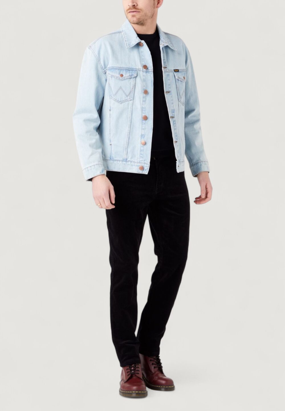 Pantaloni slim WRANGLER texas slim Nero - Foto 2
