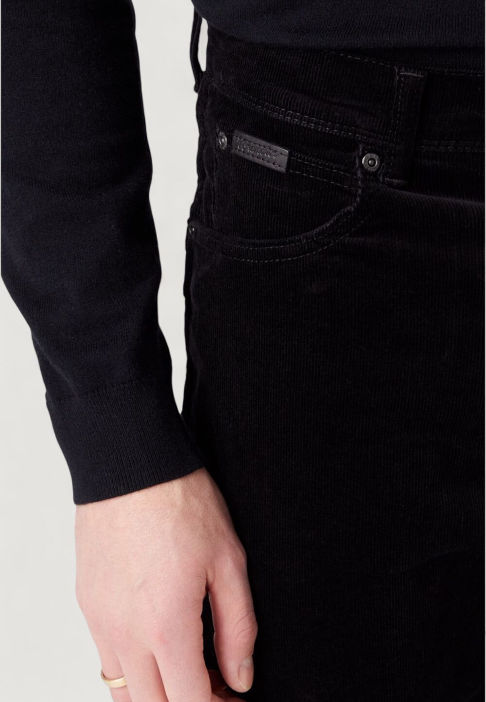 Pantaloni slim WRANGLER texas slim Nero - Foto 4