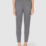 Pantaloni skinny ICHI ihkate jacquard pa8 Nero - Foto 1