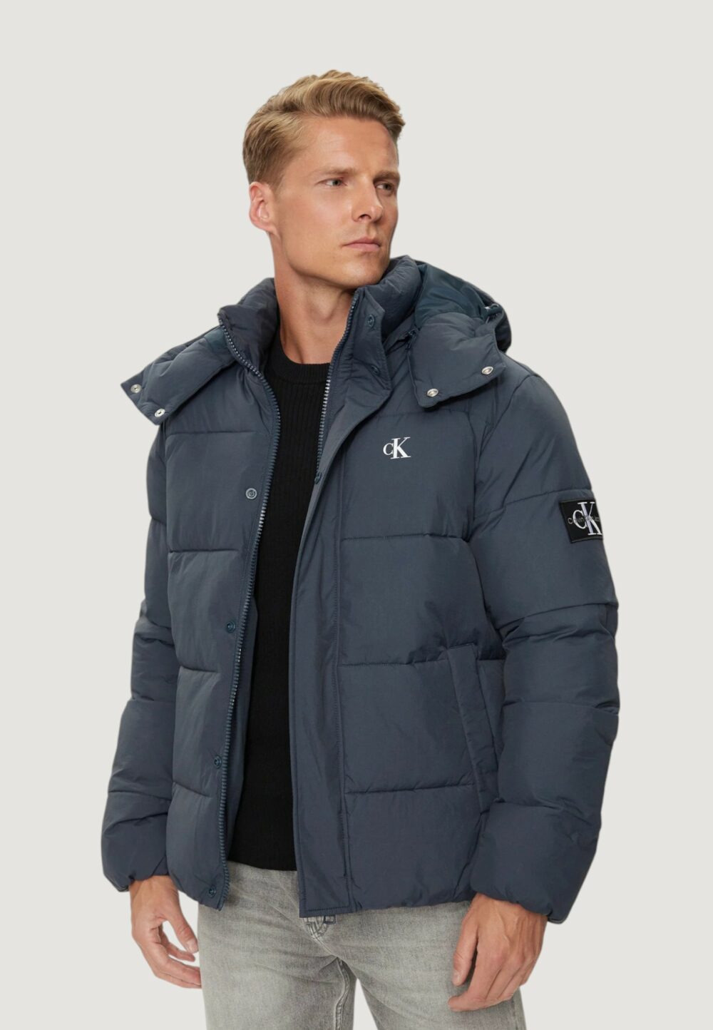 Piumino Calvin Klein Jeans essentials non down Blue scuro - Foto 1