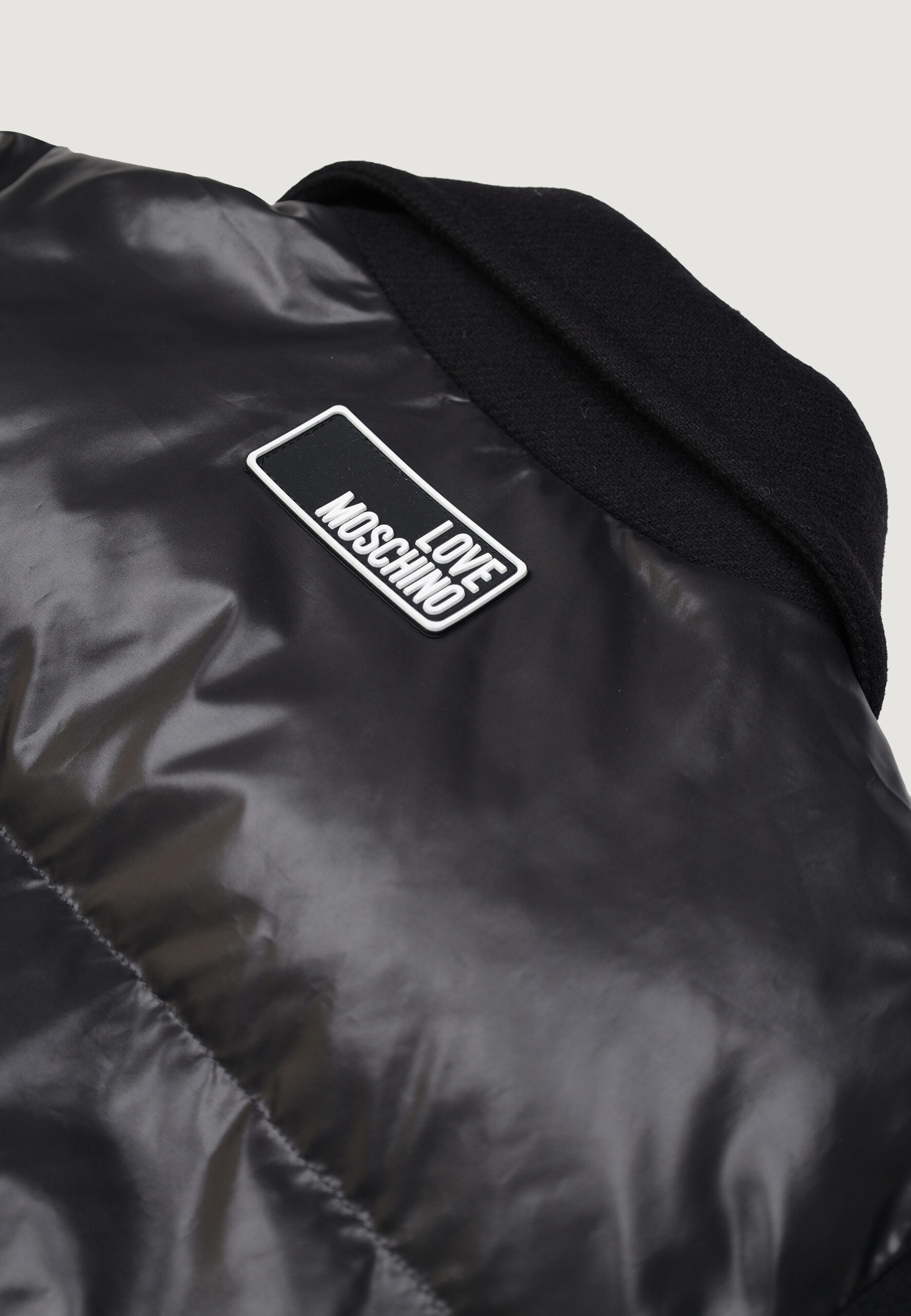 Piumino Love Moschino Nero - Foto 4