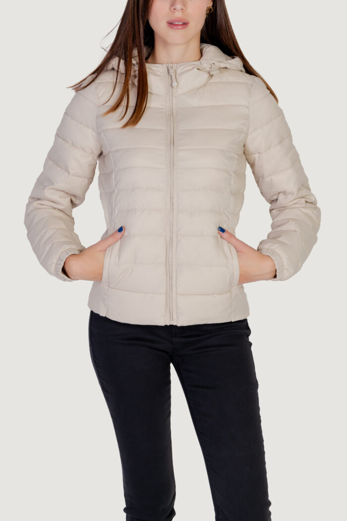 Piumino Only onltahoe hood jacket otw noos Beige chiaro