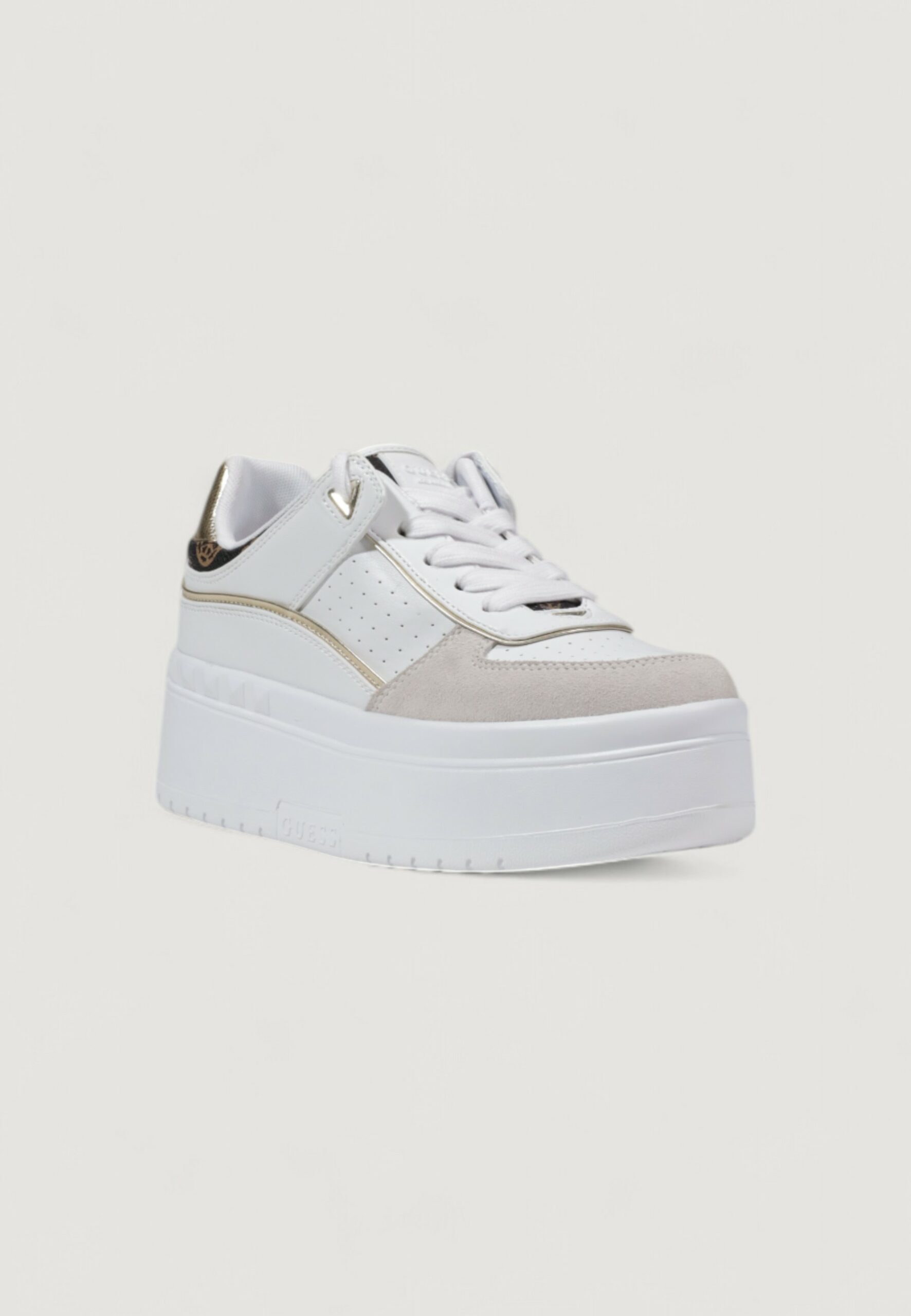 Scarpe basse Guess ridgee Bianco - Foto 2