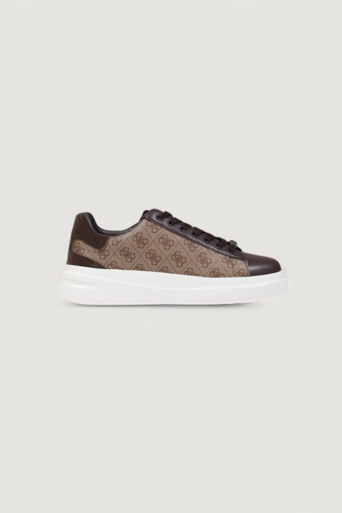 Sneakers Guess elba Marrone