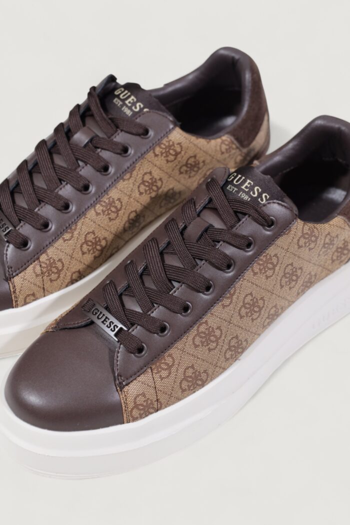 Sneakers Guess elba Marrone