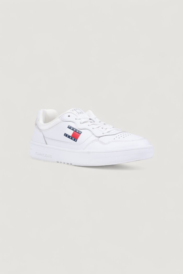 Sneakers Tommy Hilfiger Jeans tmj cupsole leather ess Bianco