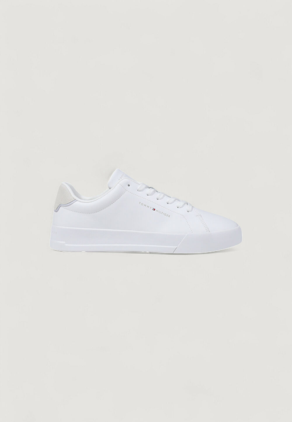 Sneakers Tommy Hilfiger th court lth detail Panna - Foto 1