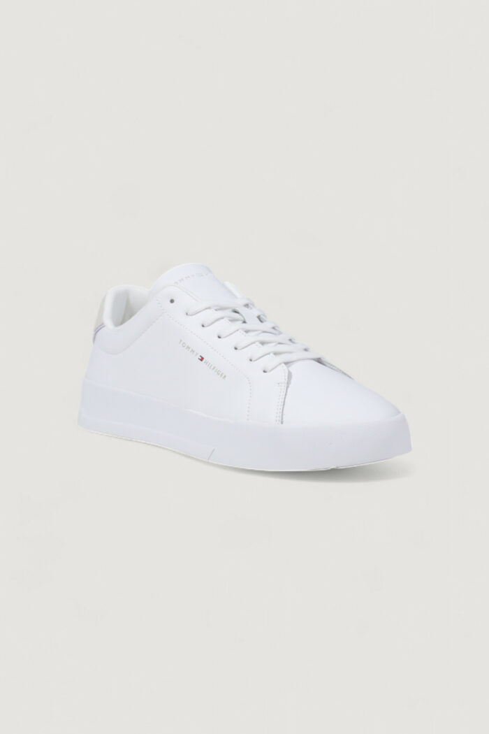 Sneakers Tommy Hilfiger th court lth detail Panna