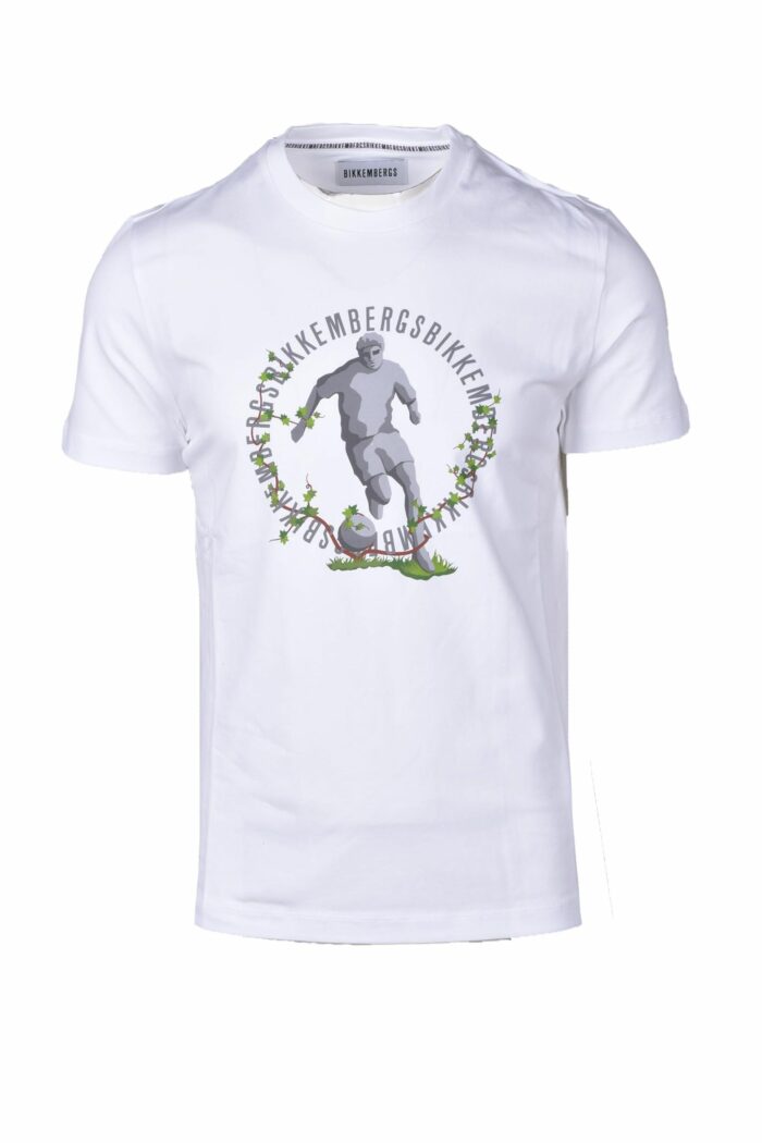 T-shirt BIKKEMBERGS  Bianco