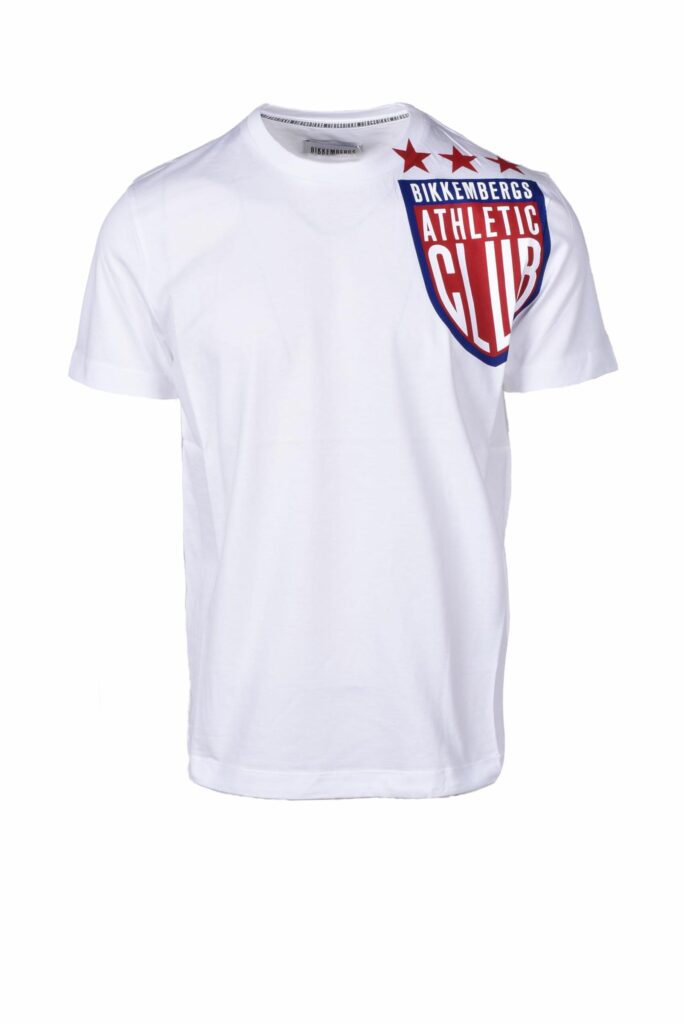 T-shirt BIKKEMBERGS  Bianco