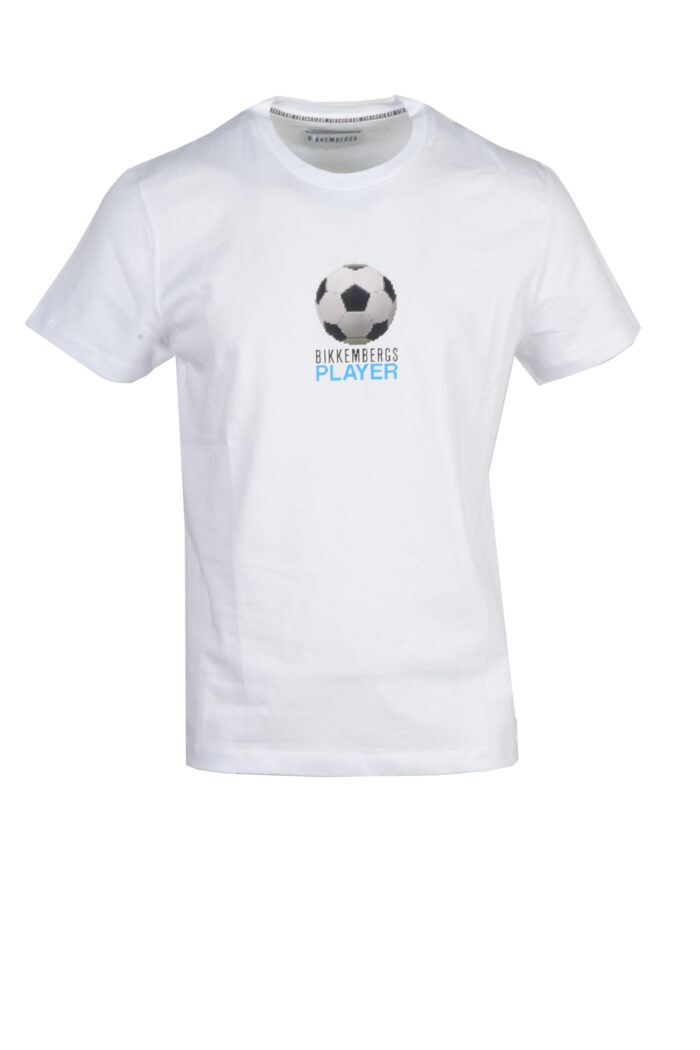T-shirt BIKKEMBERGS  Bianco