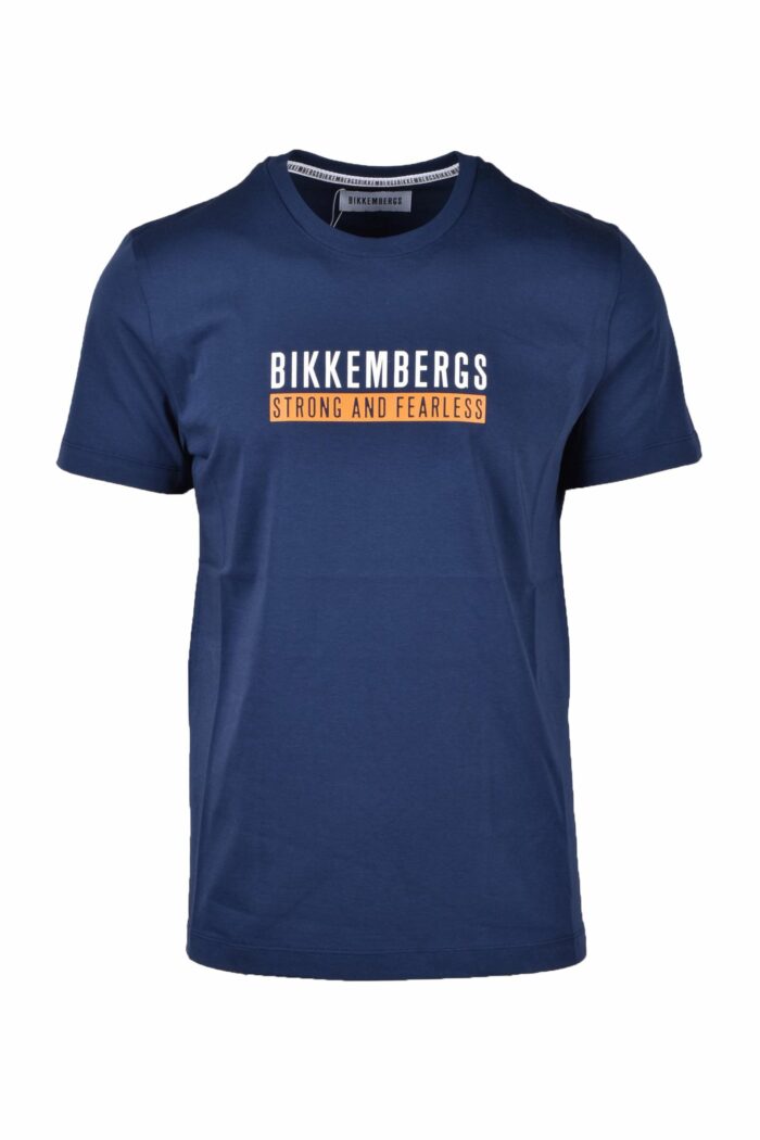 T-shirt BIKKEMBERGS  Blu