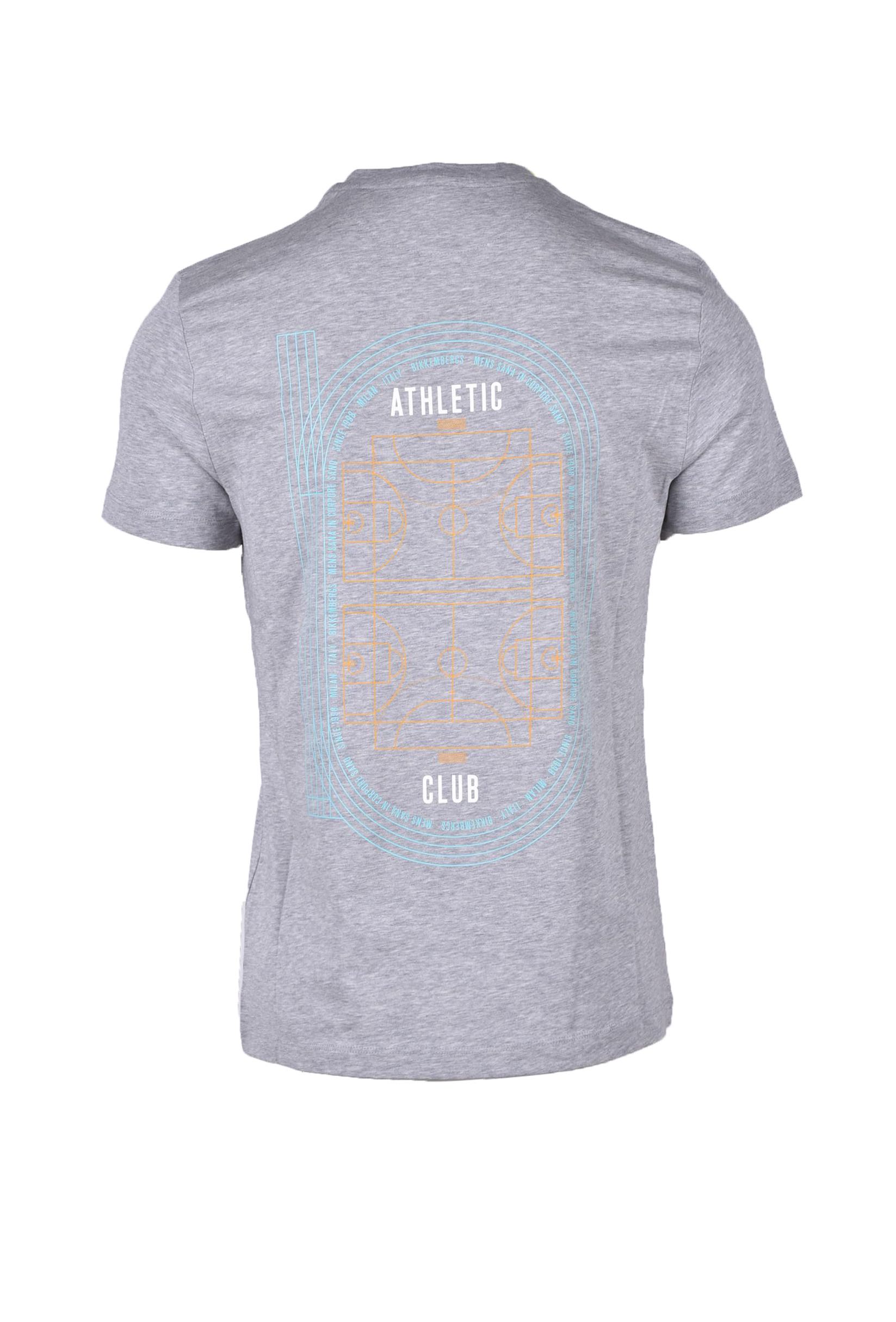 T-shirt BIKKEMBERGS Grigio - Foto 2