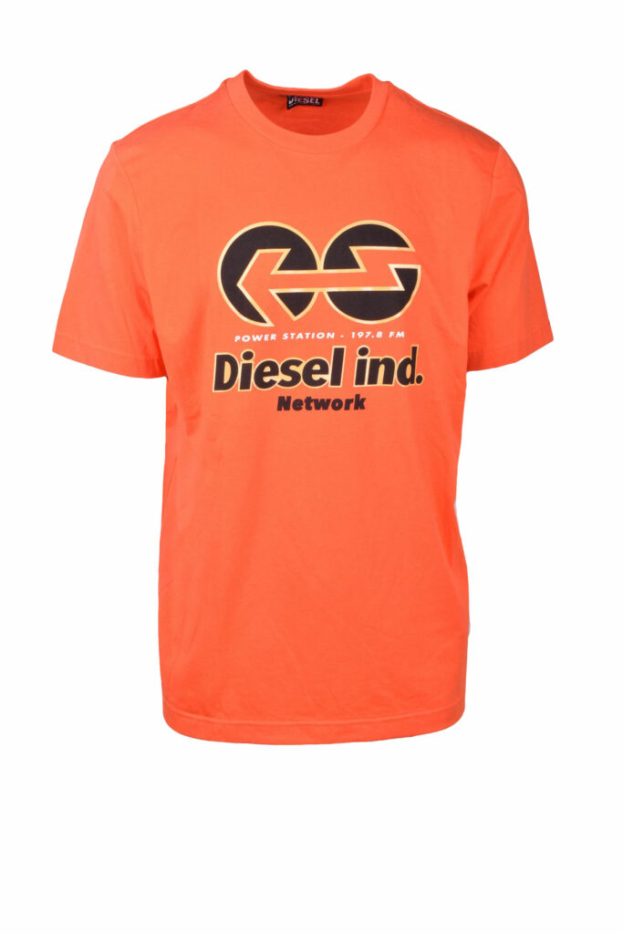 T-shirt Diesel  Arancione