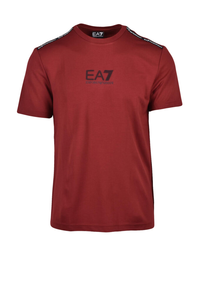 T-shirt EA7  Bordeaux
