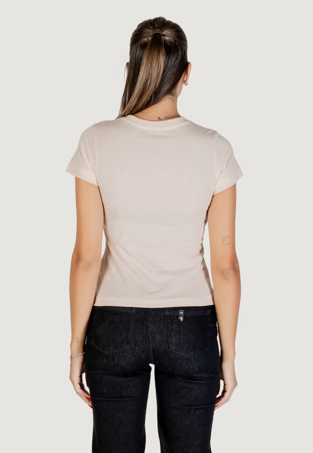 T-shirt Guess narciso cn t-shirt Rosa - Foto 5