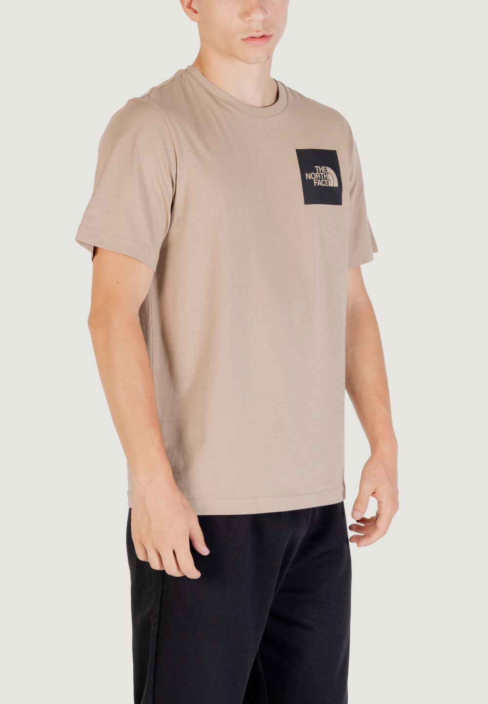 T-shirt THE NORTH FACE m ss fine tee Beige - Foto 3