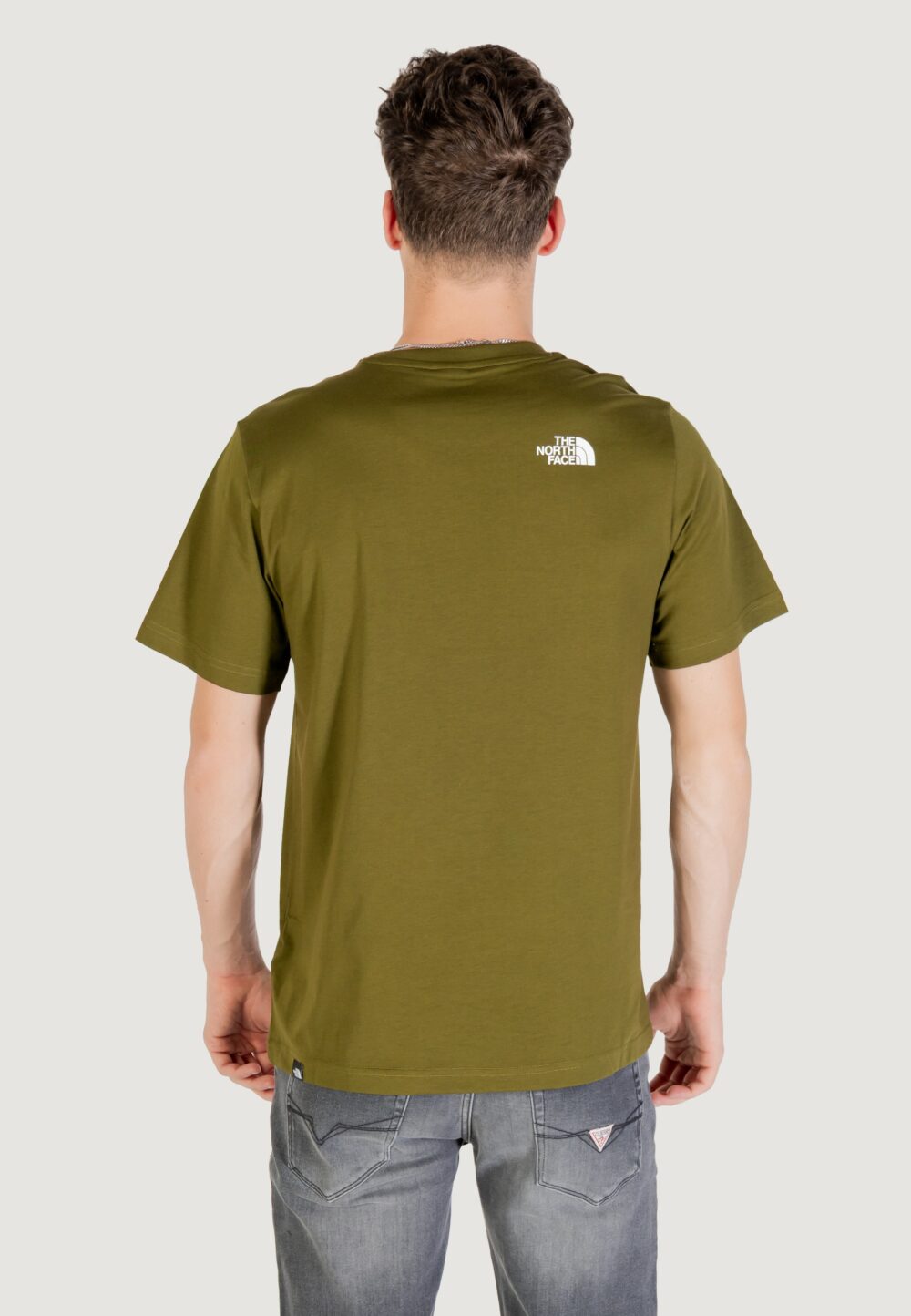 T-shirt THE NORTH FACE m ss simple dome tee Verde Oliva - Foto 2