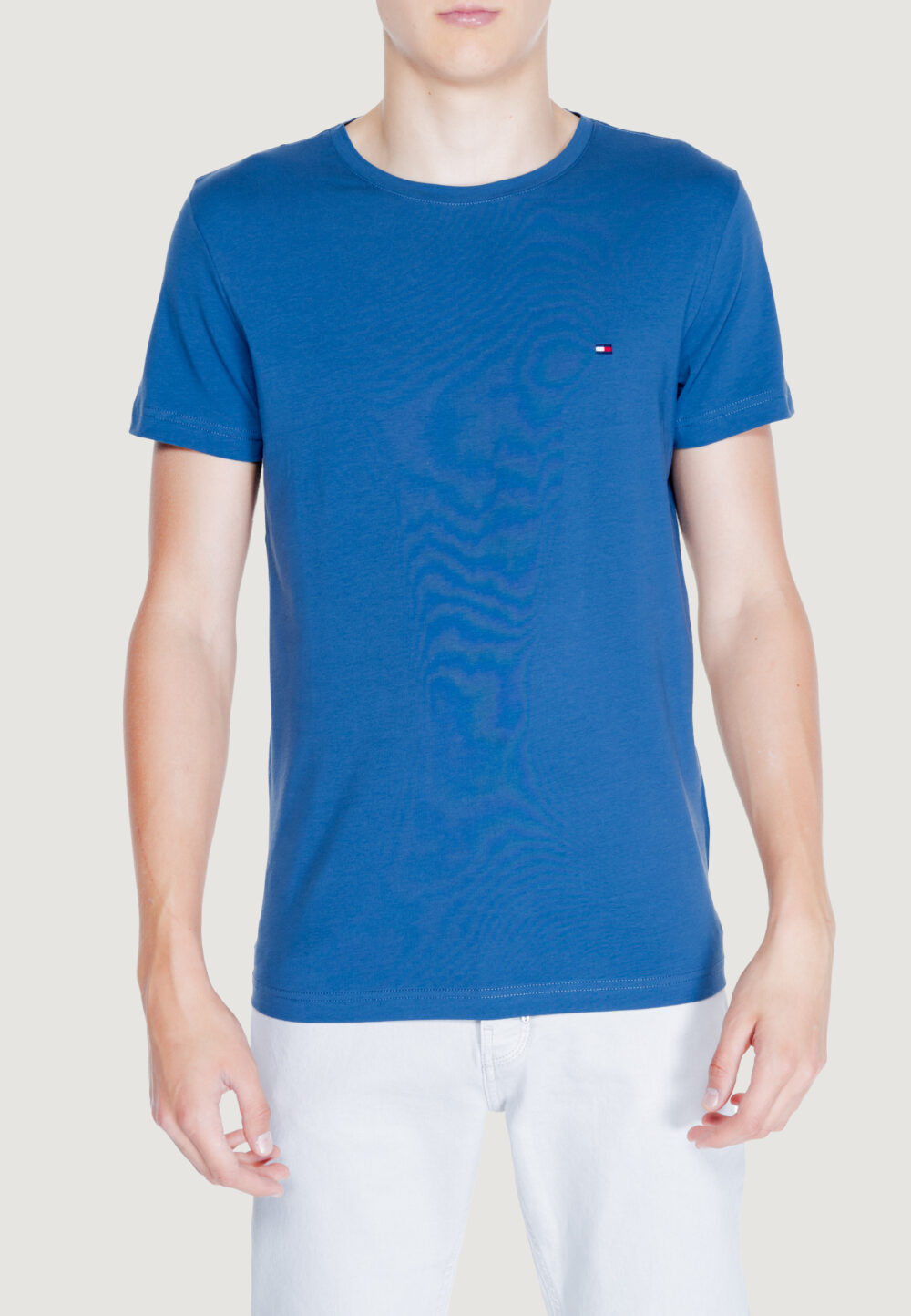 T-shirt Tommy Hilfiger stretch slim fit tee Blu - Foto 1
