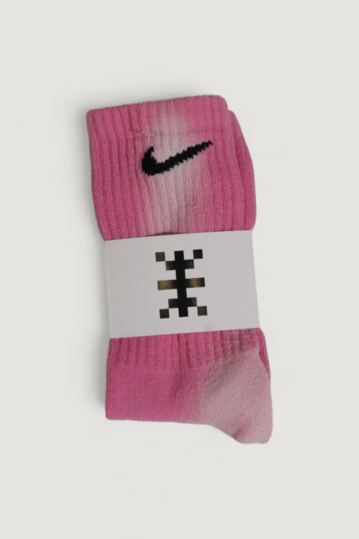 Calzini Lunghi Nike socks nike custom unisex Rosa Fluo