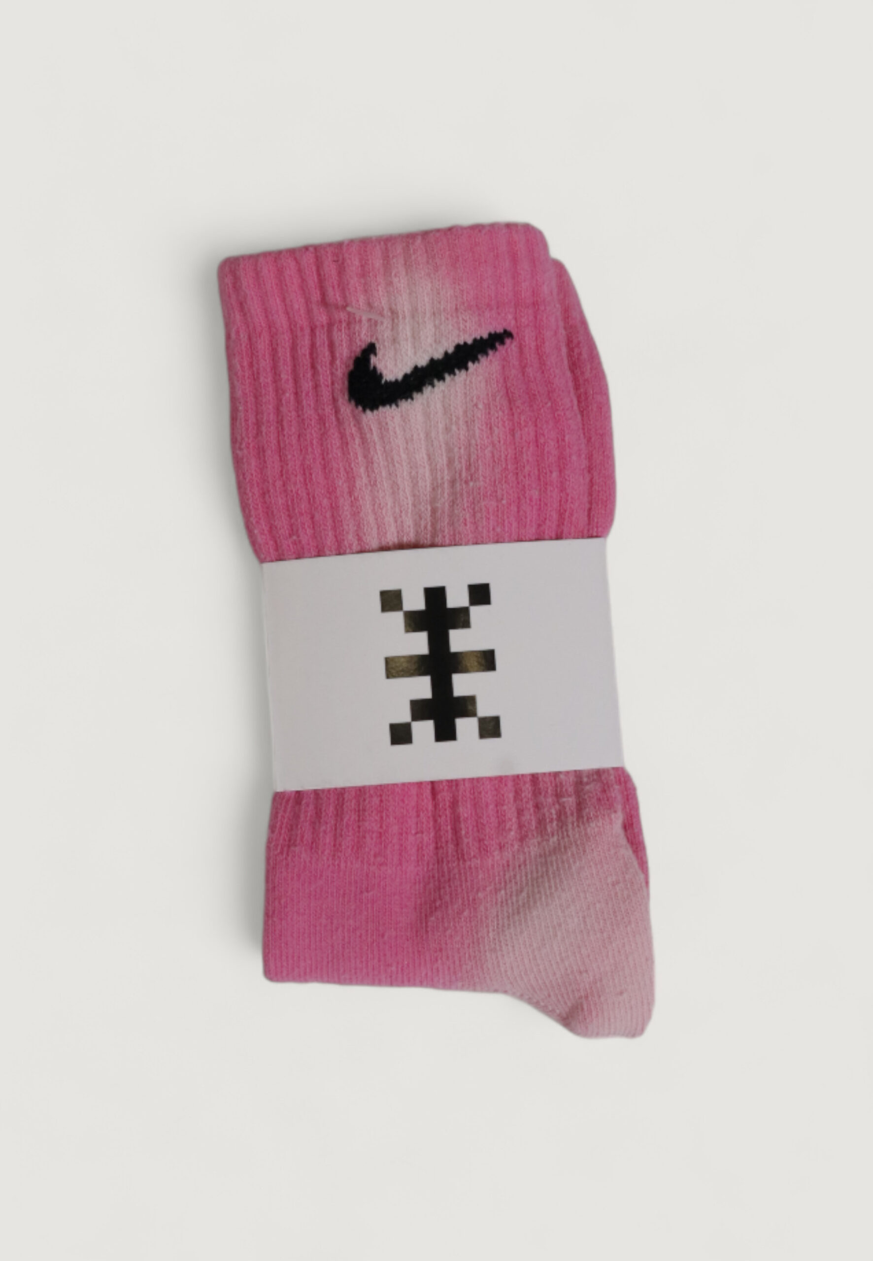 Calzini Lunghi Nike socks nike custom unisex Rosa Fluo - Foto 1