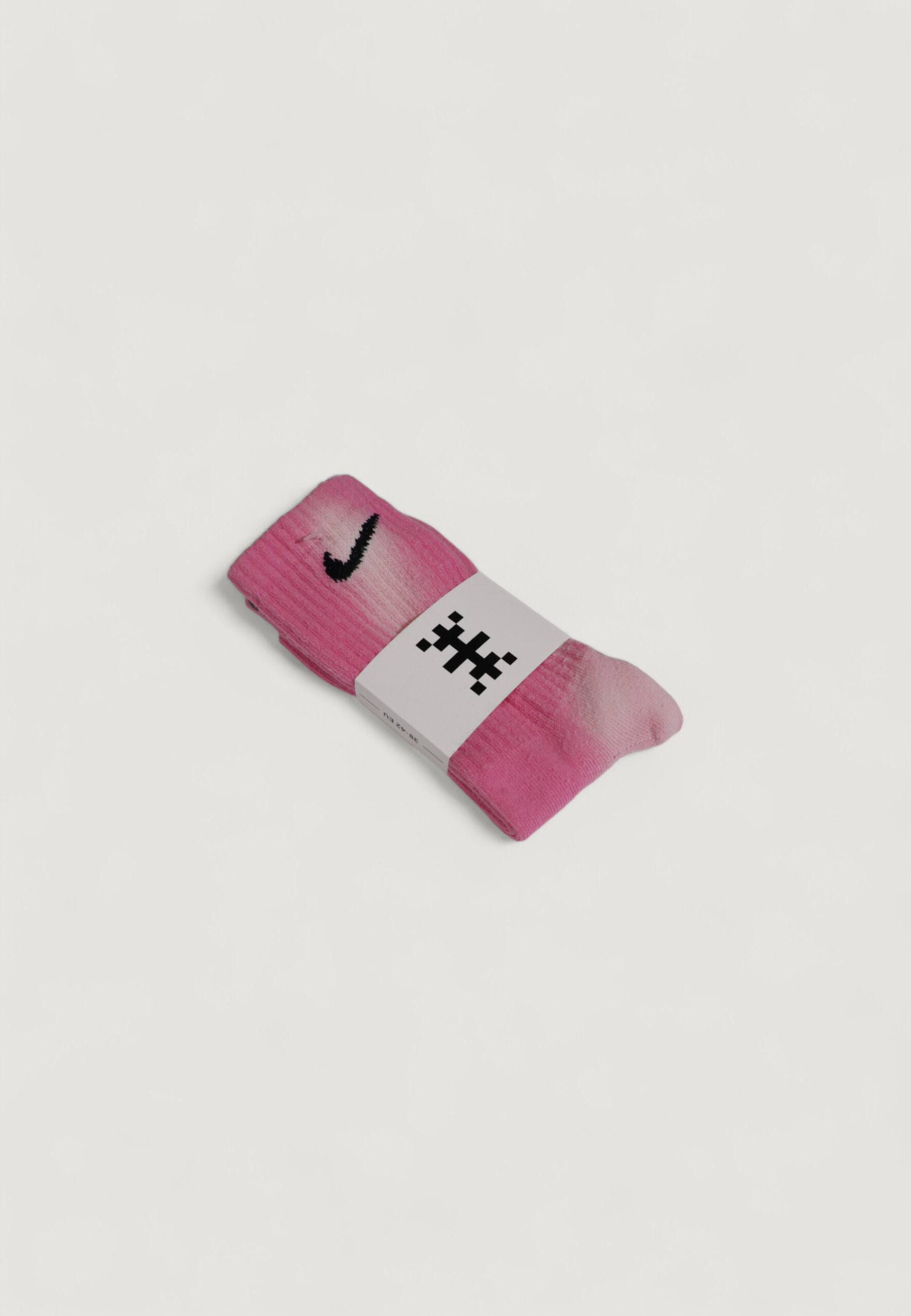 Calzini Lunghi Nike socks nike custom unisex Rosa Fluo - Foto 3