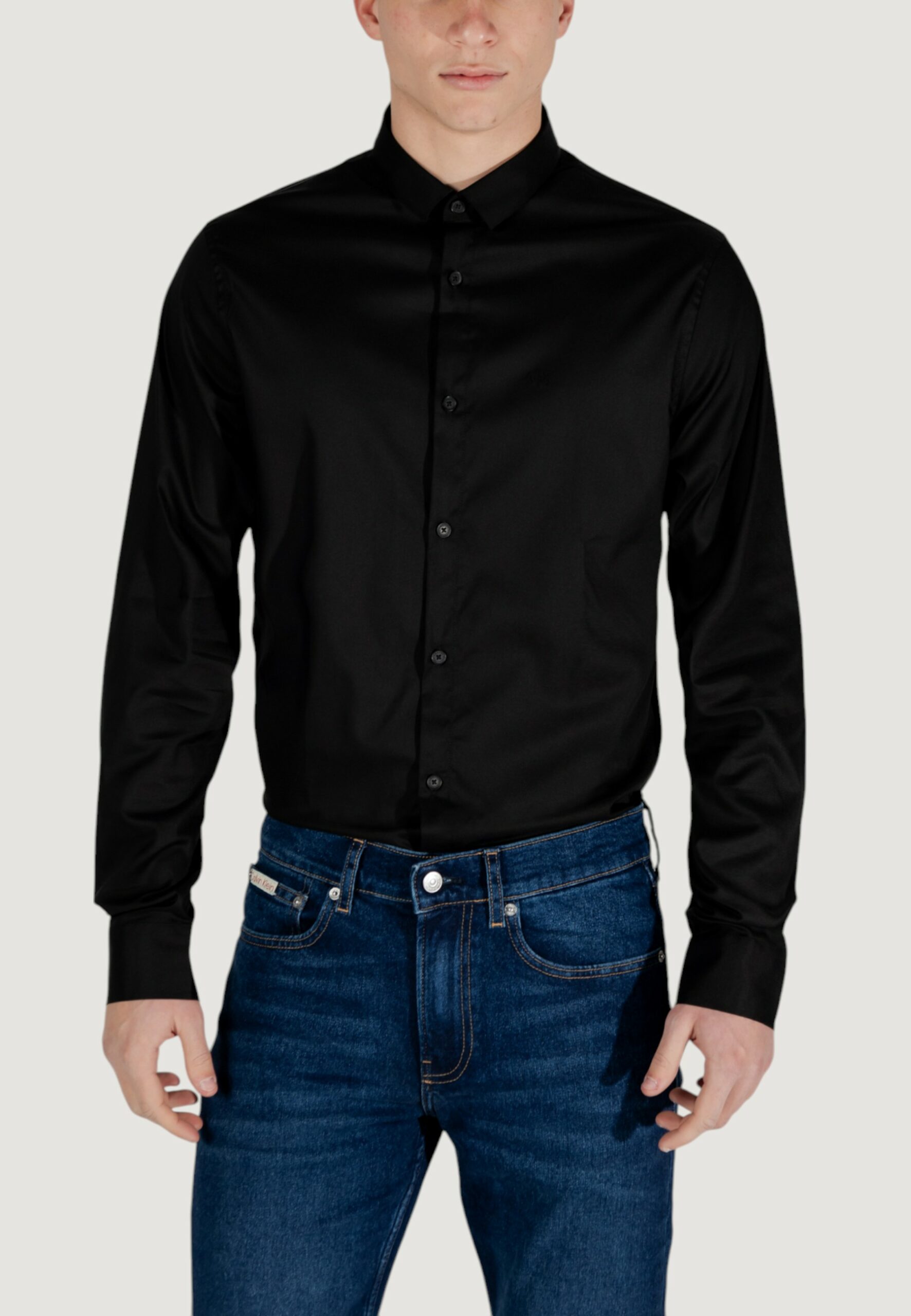 Camicia manica lunga Armani Exchange Nero - Foto 1