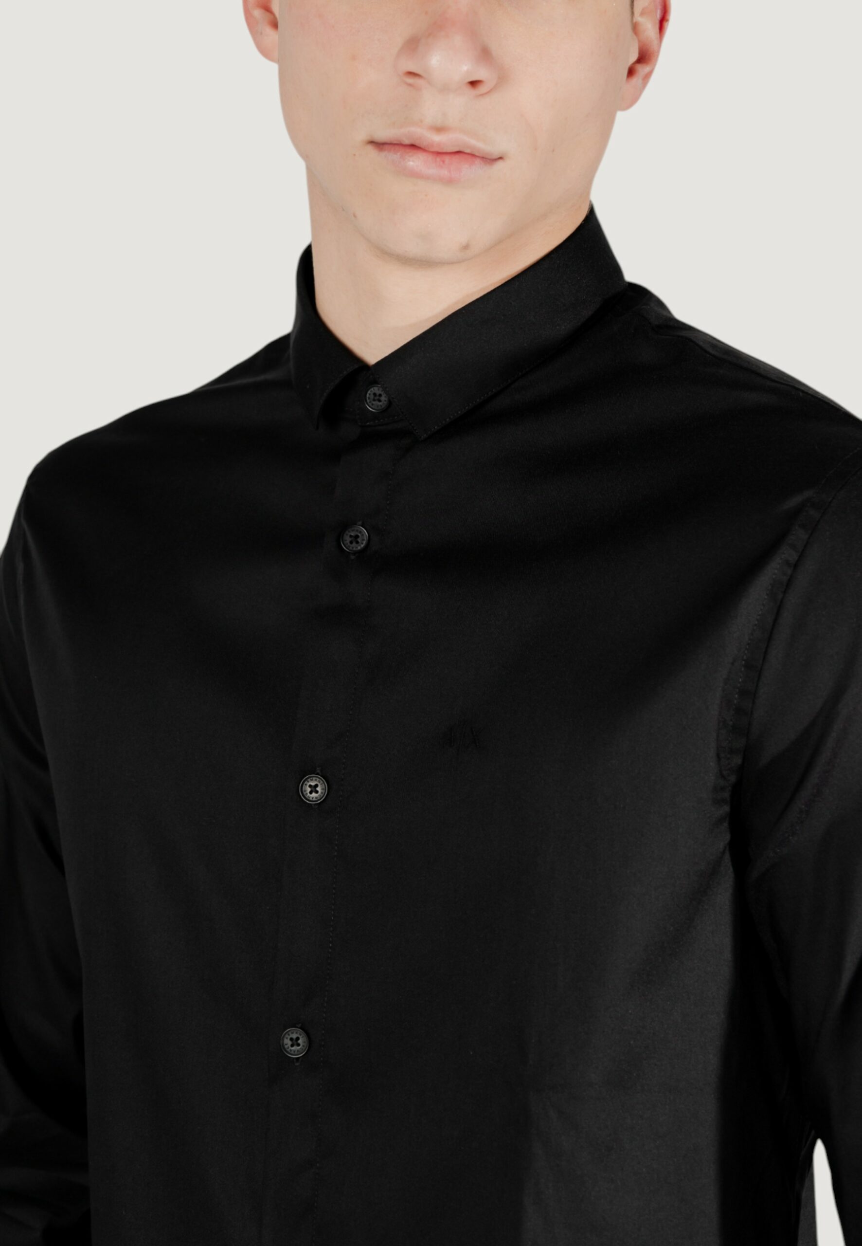 Camicia manica lunga Armani Exchange Nero - Foto 2