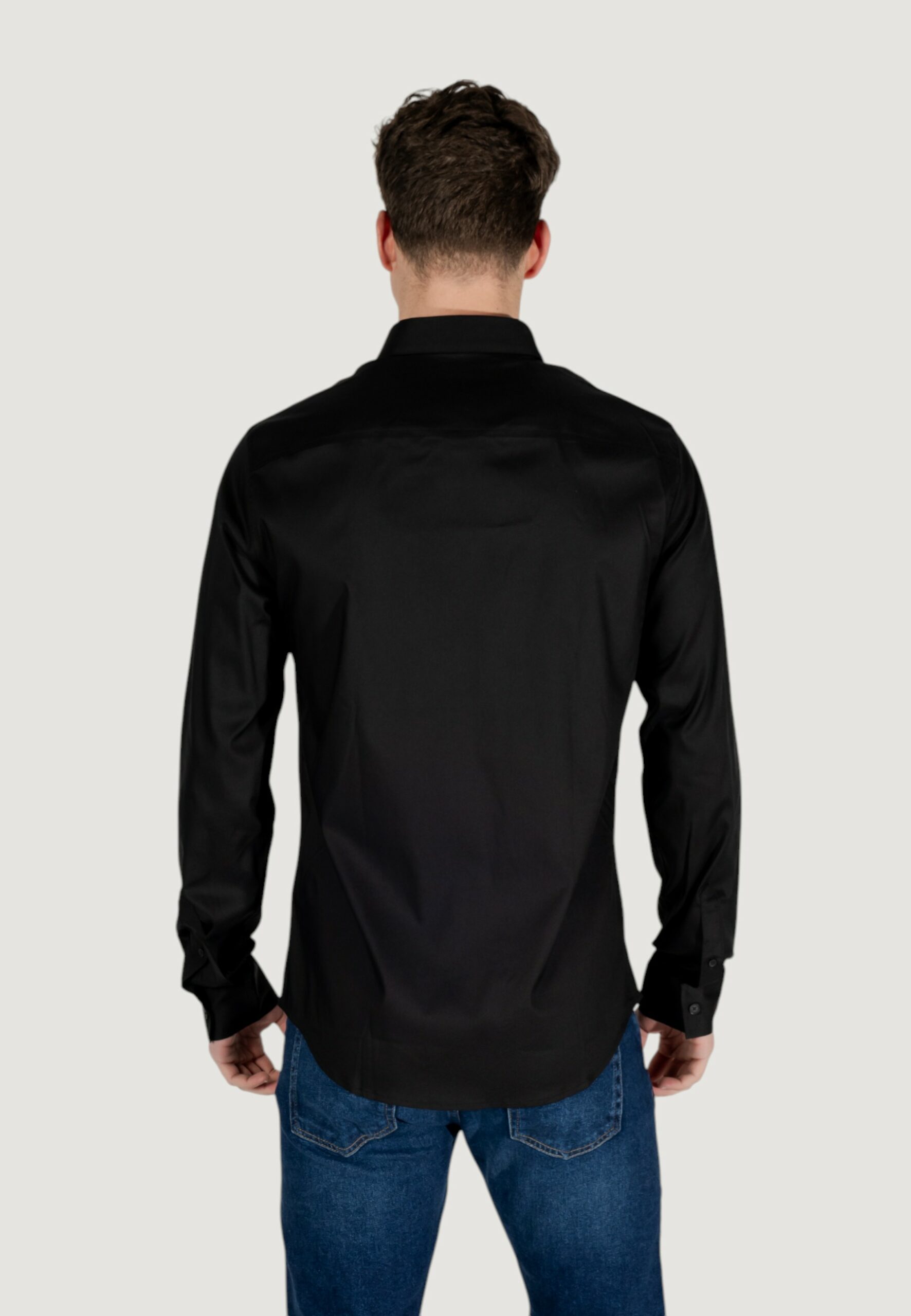 Camicia manica lunga Armani Exchange Nero - Foto 5