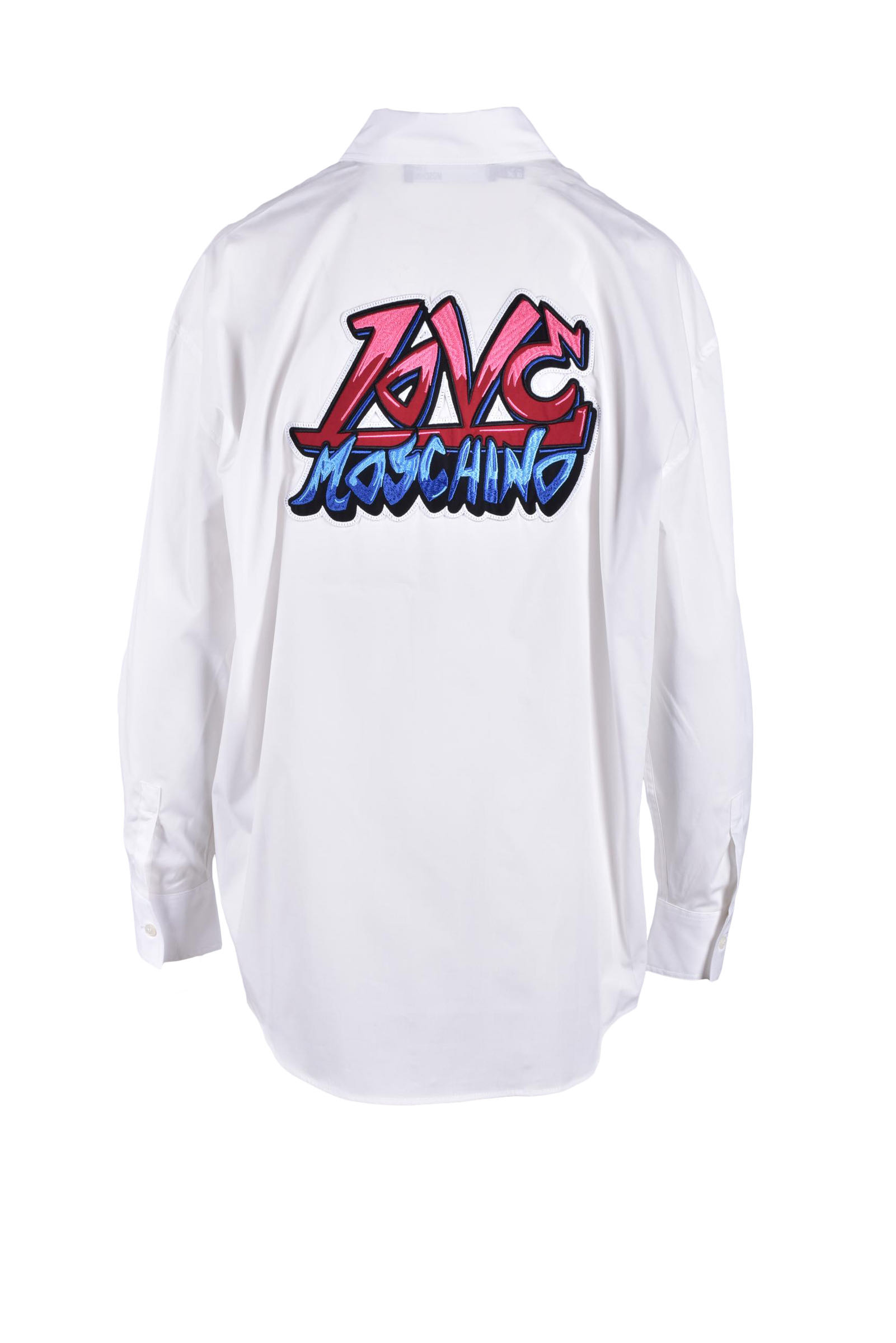 Camicia manica lunga Love Moschino Bianco - Foto 2