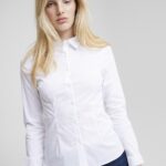 Camicia manica lunga ICHI ihdima sh Bianco - Foto 1