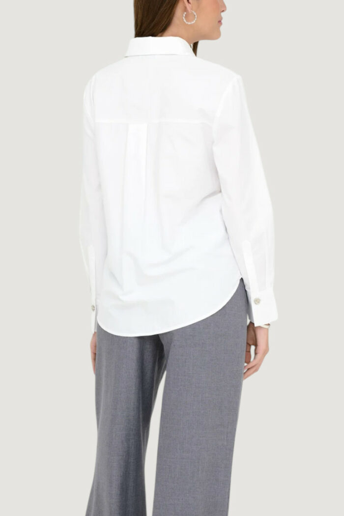 Camicia manica lunga Jacqueline de Yong jdysoho l/s loose button  shirt wvn Bianco