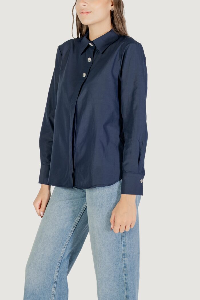 Camicia manica lunga Jacqueline de Yong jdysoho l/s loose button shirt wvn Blue scuro