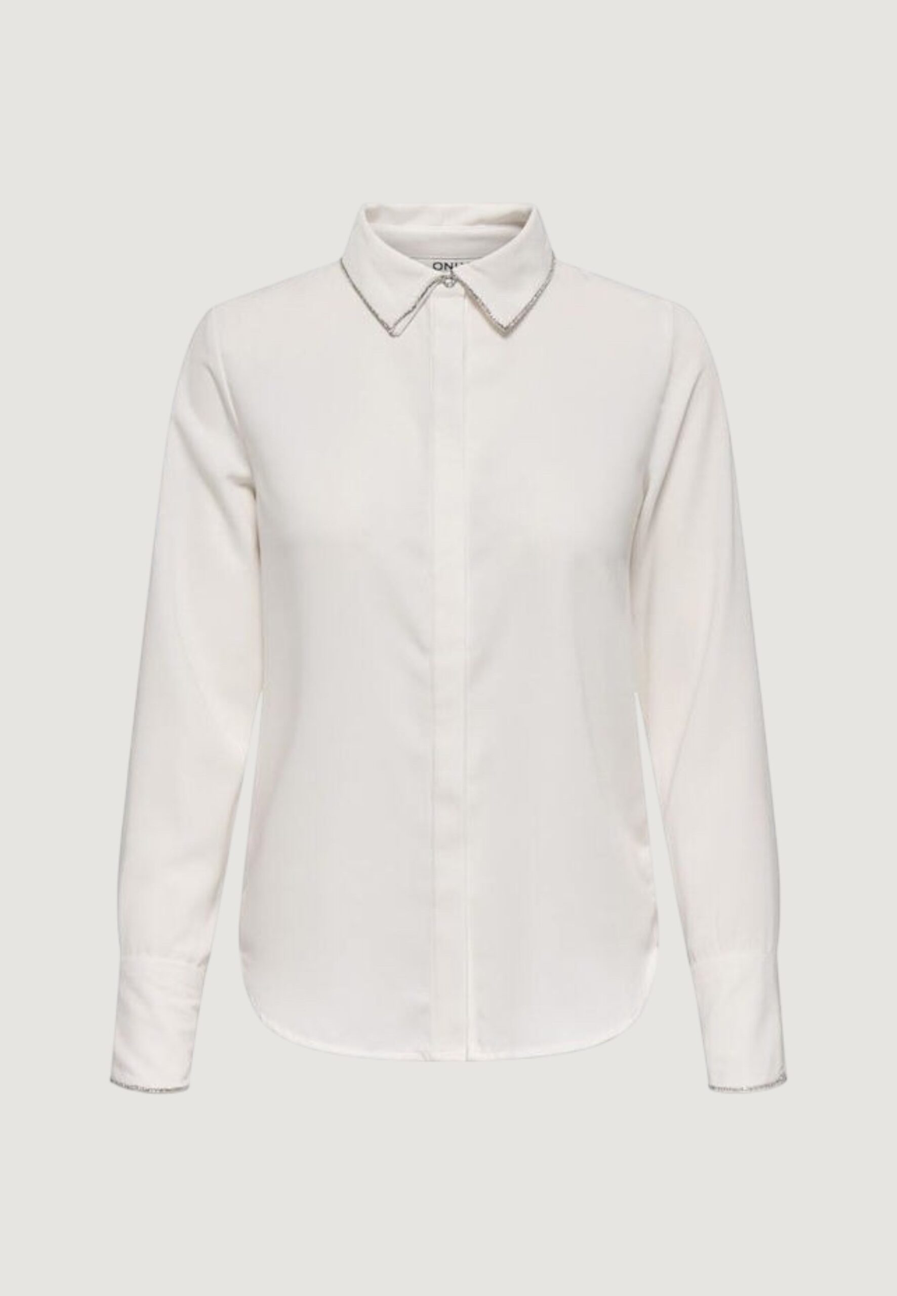 Camicia manica lunga Only onlvinnie ls shirt wvn Bianco - Foto 1