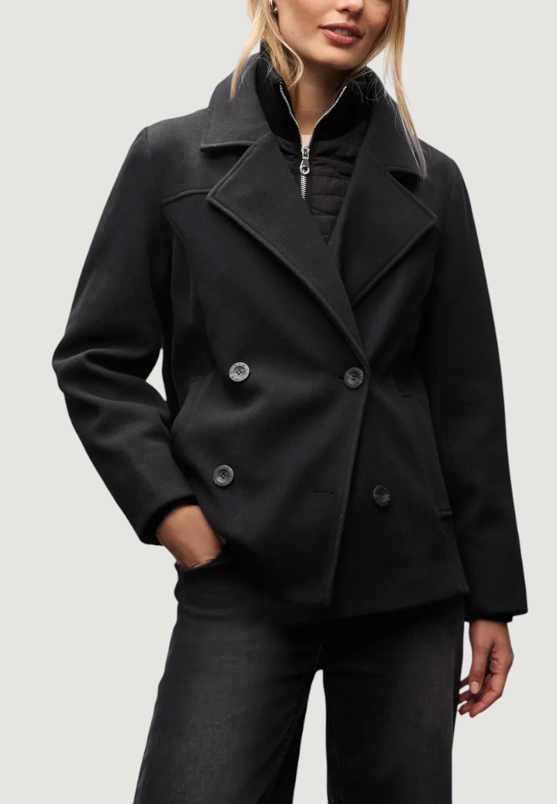 Cappotto Street One caban jkt w Nero - Foto 1