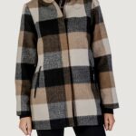Cappotto Street One check coat w Nero - Foto 1