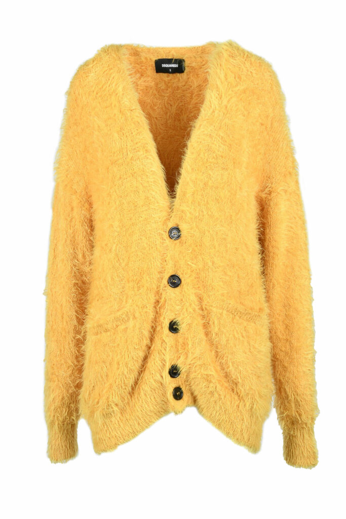 Cardigan Dsquared2 Giallo