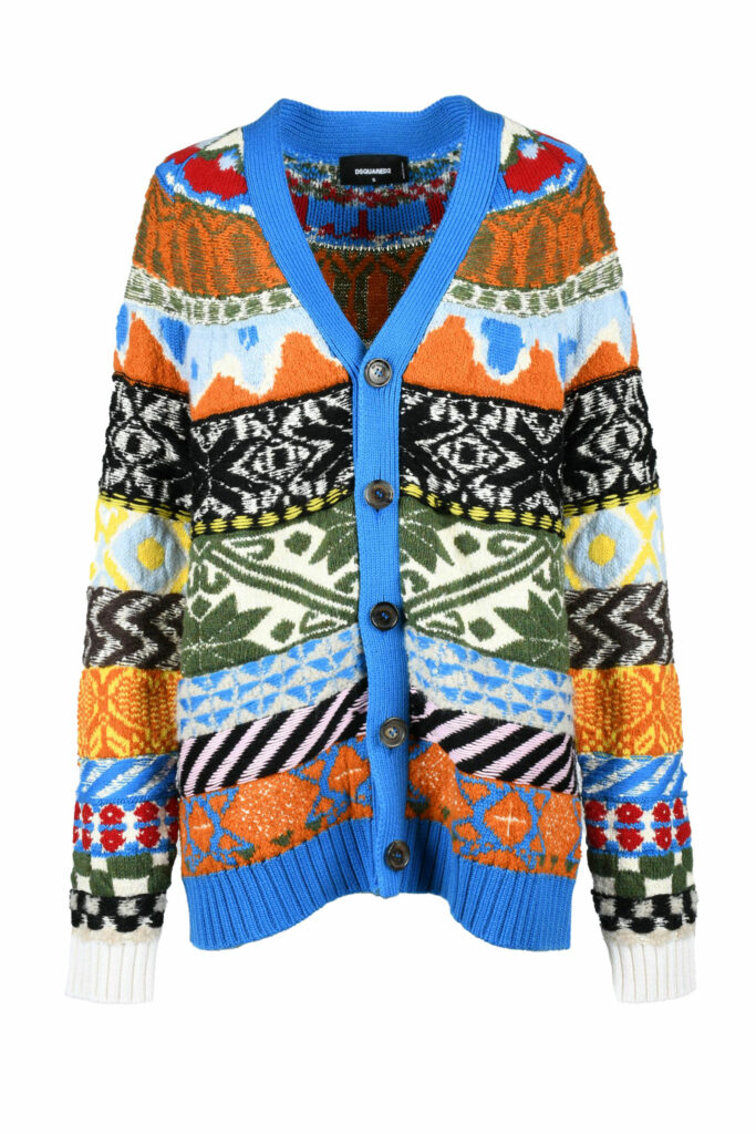 Cardigan Dsquared2 Multicolor