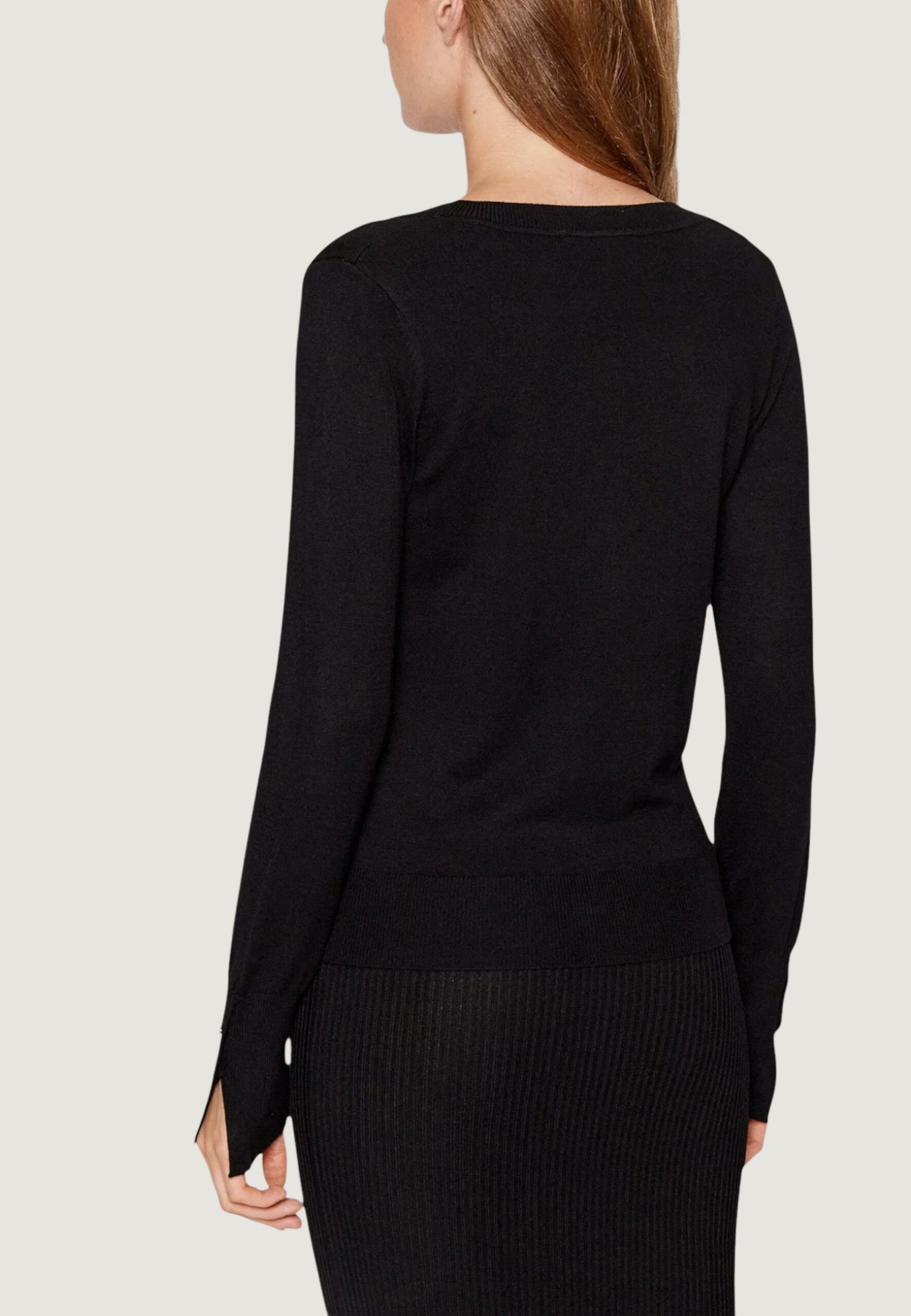 Cardigan Guess zena cardi ls Nero - Foto 3