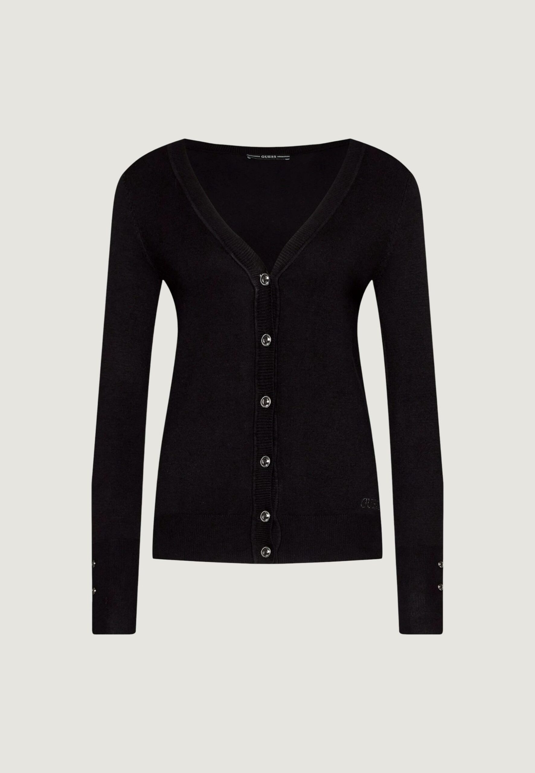 Cardigan Guess zena cardi ls Nero - Foto 5